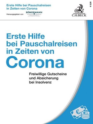 cover image of Erste Hilfe bei Pauschalreisen in Zeiten von Corona